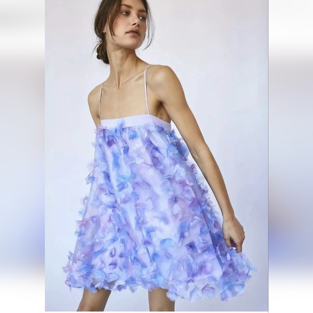 Free People Rainbows Deluxe Mini Dress